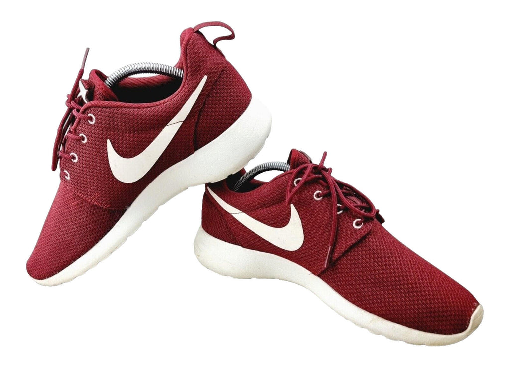 Nike Red Nike Roshe Run Running Trainers UK Size 8