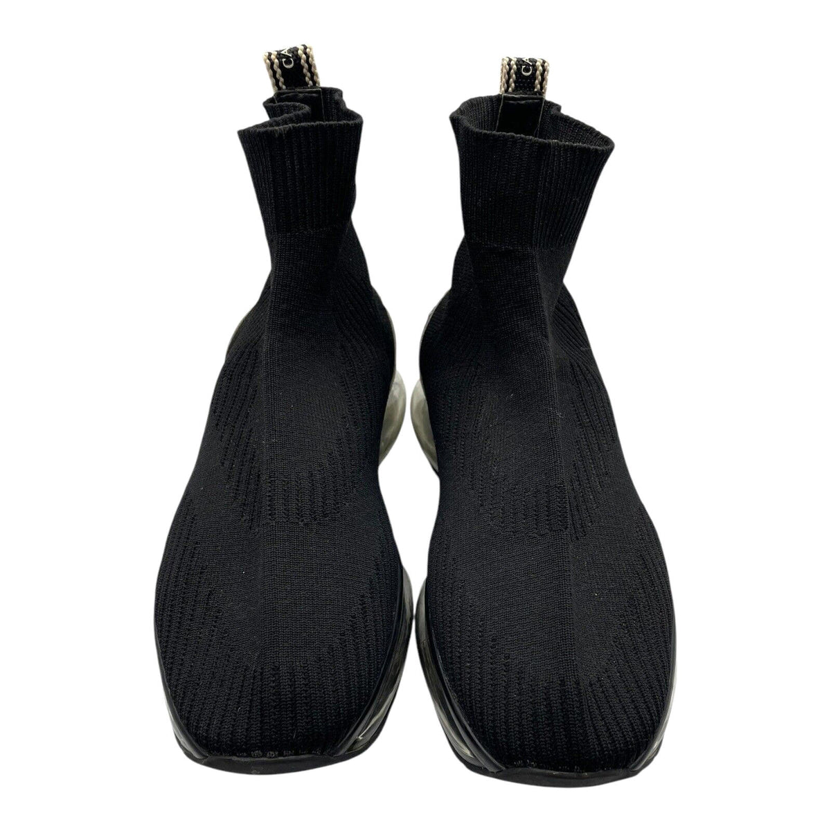 Carvela Black Sock Boots Bubble Sole Women's UK Size 6 EU 39