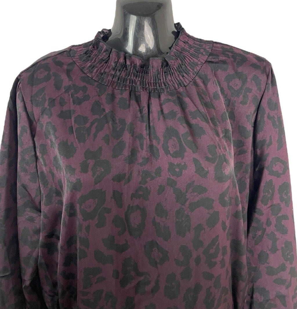 AX Paris Jumpsuit Satin Leopard Print Cropped Leg Women’s UK Size 16