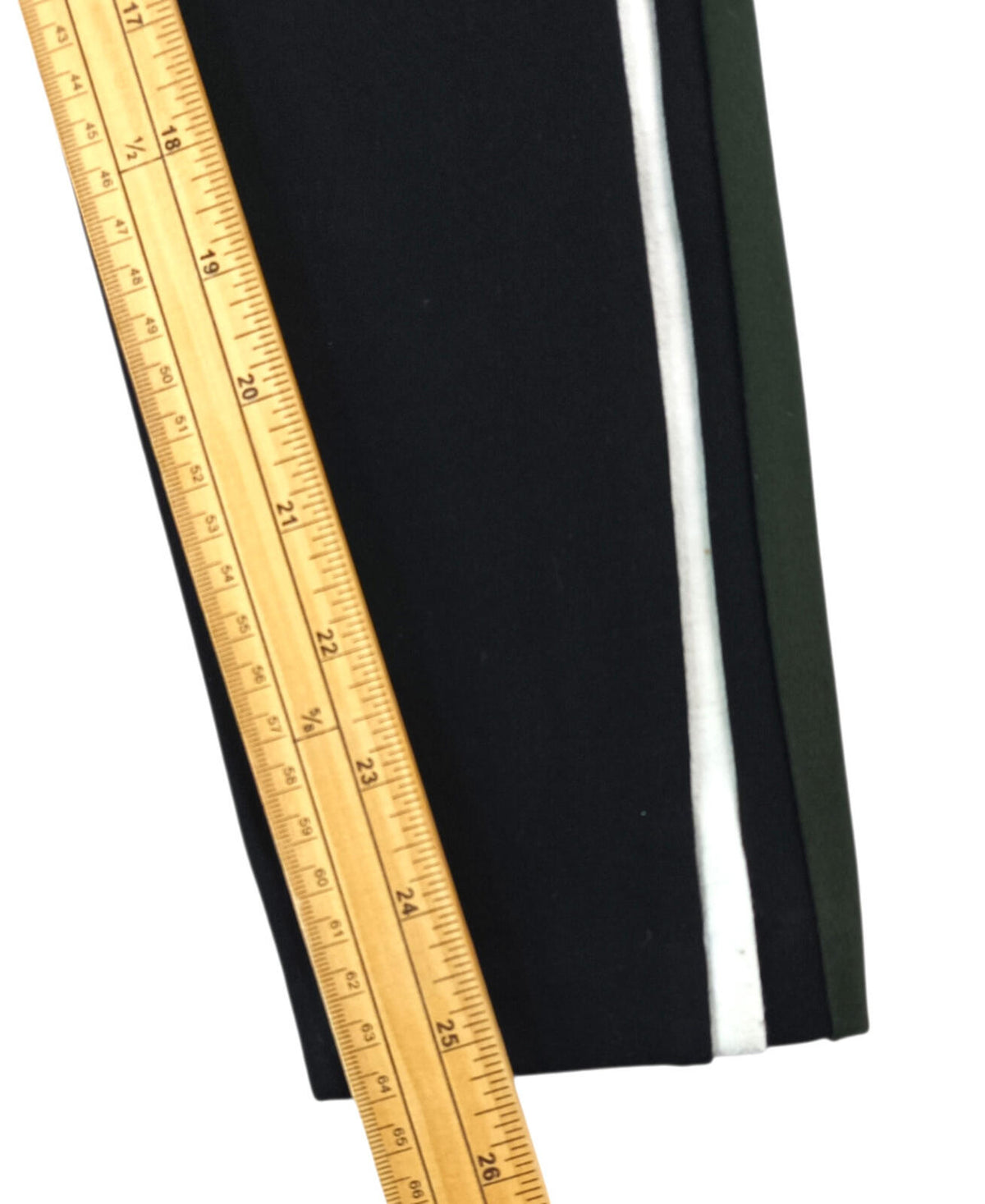 Zara Striped Jog Pants Women's UK Size S Black Zip Front Comfy Fit Jersey Jogger