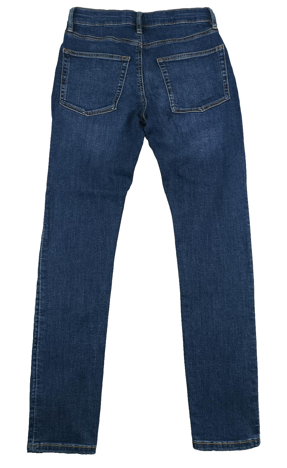 Easy Navy Easy Jeans Men's UK Size W28 L29 Blue 5 Pocket Cotton Rich Denim Zip Front