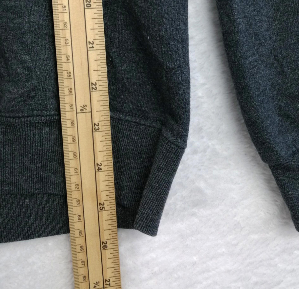 Lawton Volleyball Hoodie Men's Size M Slate Grey Jersey Hooded Pockets Sports