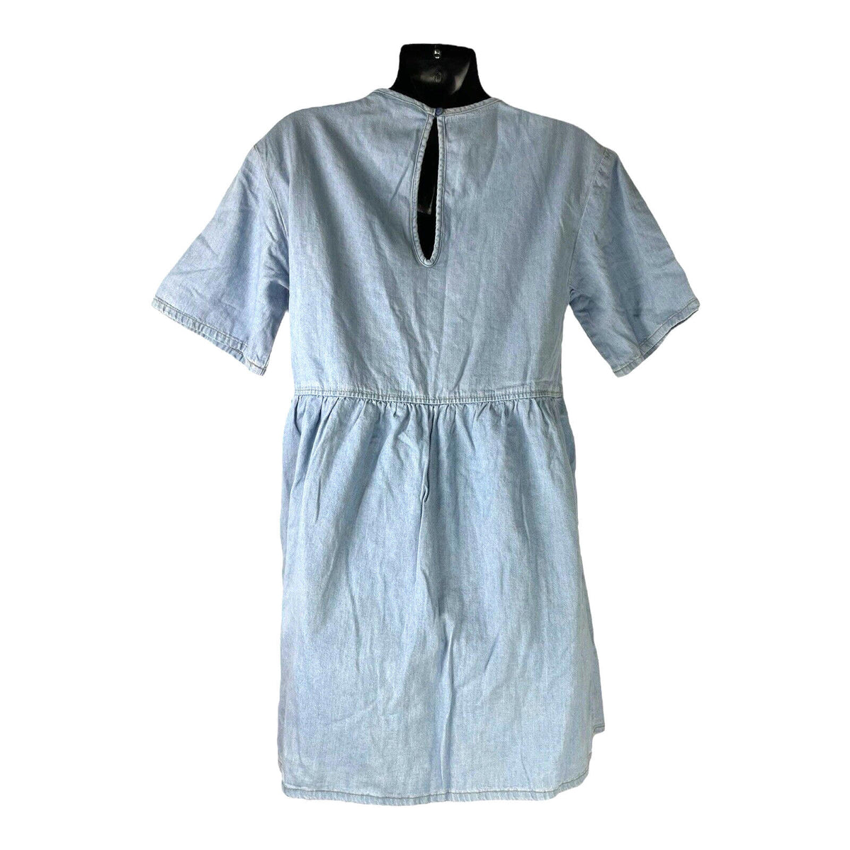 Divided Light Denim Smock Dress Oversized Women’s UK Size XXS