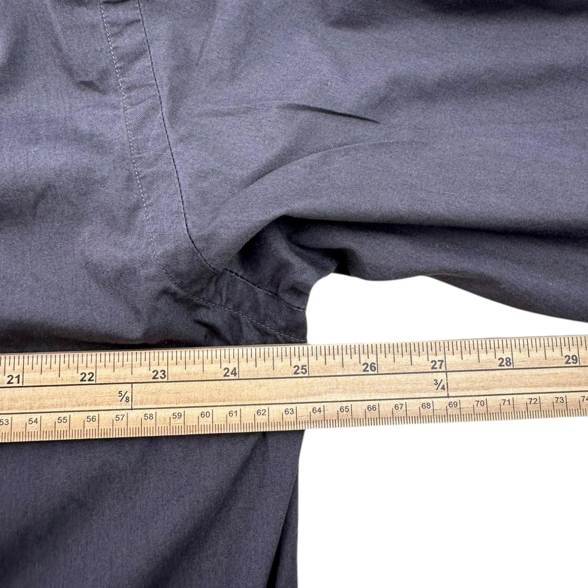 Nautica Shirt Men's UK Size L Black Solid Long Sleeve Pockets Embraided Logo