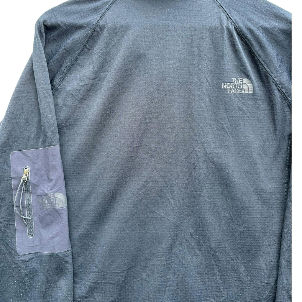Navy North Face Wind Breaker Men's UK Size L Blue Magnolia Long Sleeve Coat Jacket