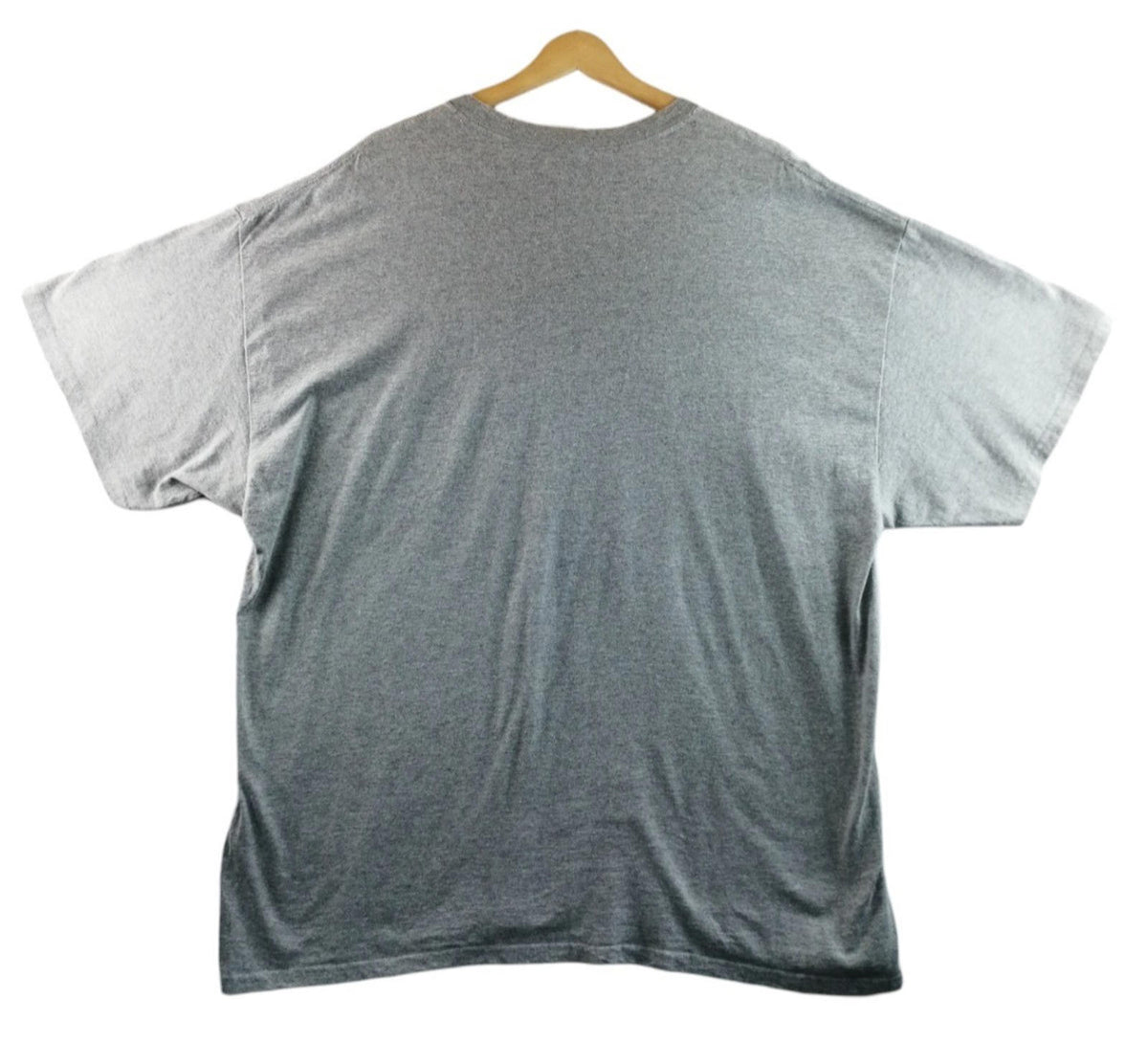 Gildan Gray North Dakota Baseball USA Graphic Print T-Shirt Men's Size XXL Grey Crew Neck