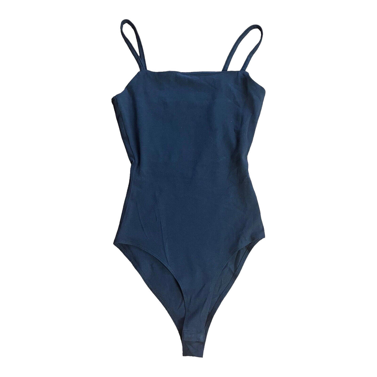 New Look Black Bodysuit Open Back Women's UK Size 6
