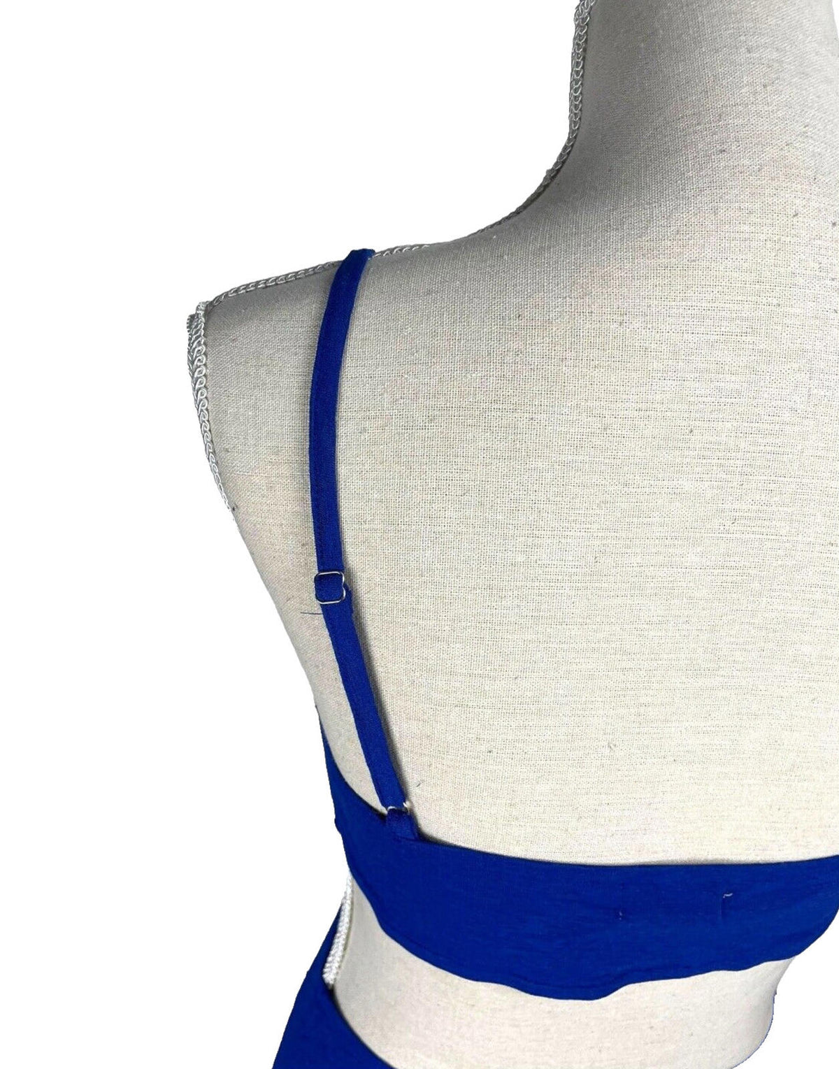 Cutaway Maxi Dress Blue Cut Out Design Summer Women's UK Size 8