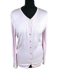 New Look Thin Cardigan Women's UK Size 8 Button Up Long Sleeve Pink