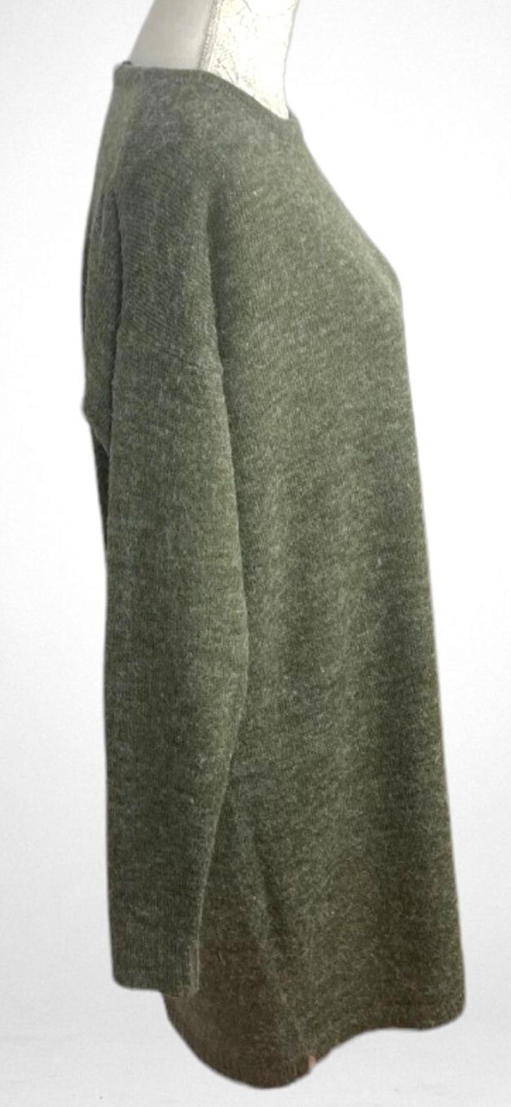 VILA Khaki Vila Jumper Dress Green Over Sized Summer Women's UK Size M