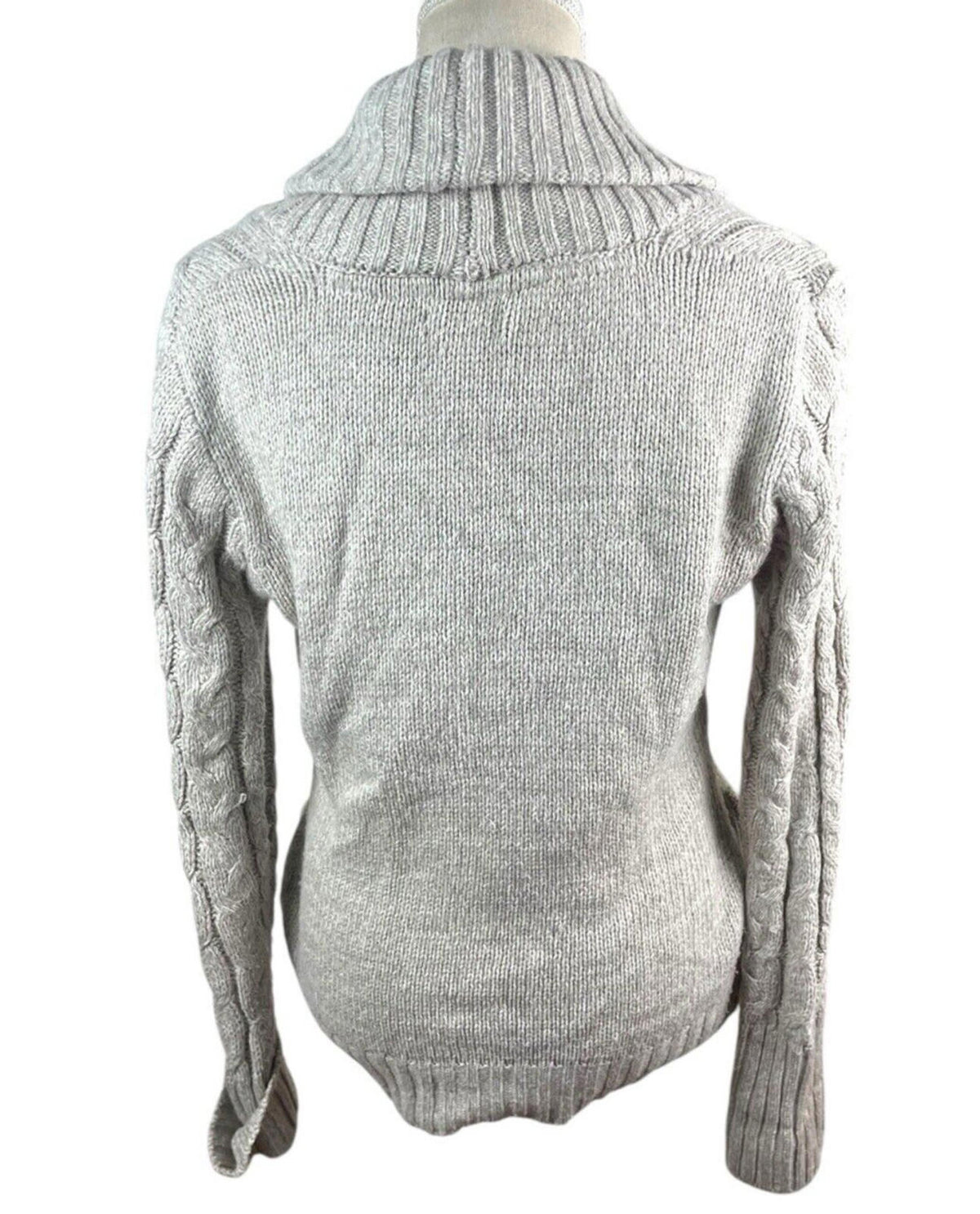 Atmosphere Cream Knit Cardigan Collared Women's UK Size 12