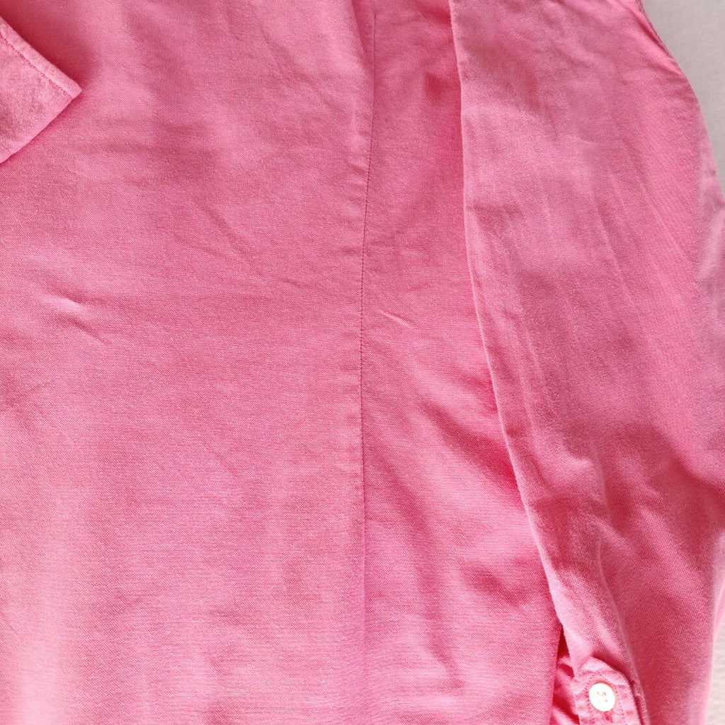 Tommy Hilfiger Shirt Men's UK Size S Pink Long Sleeve Pockets 100% Cotton