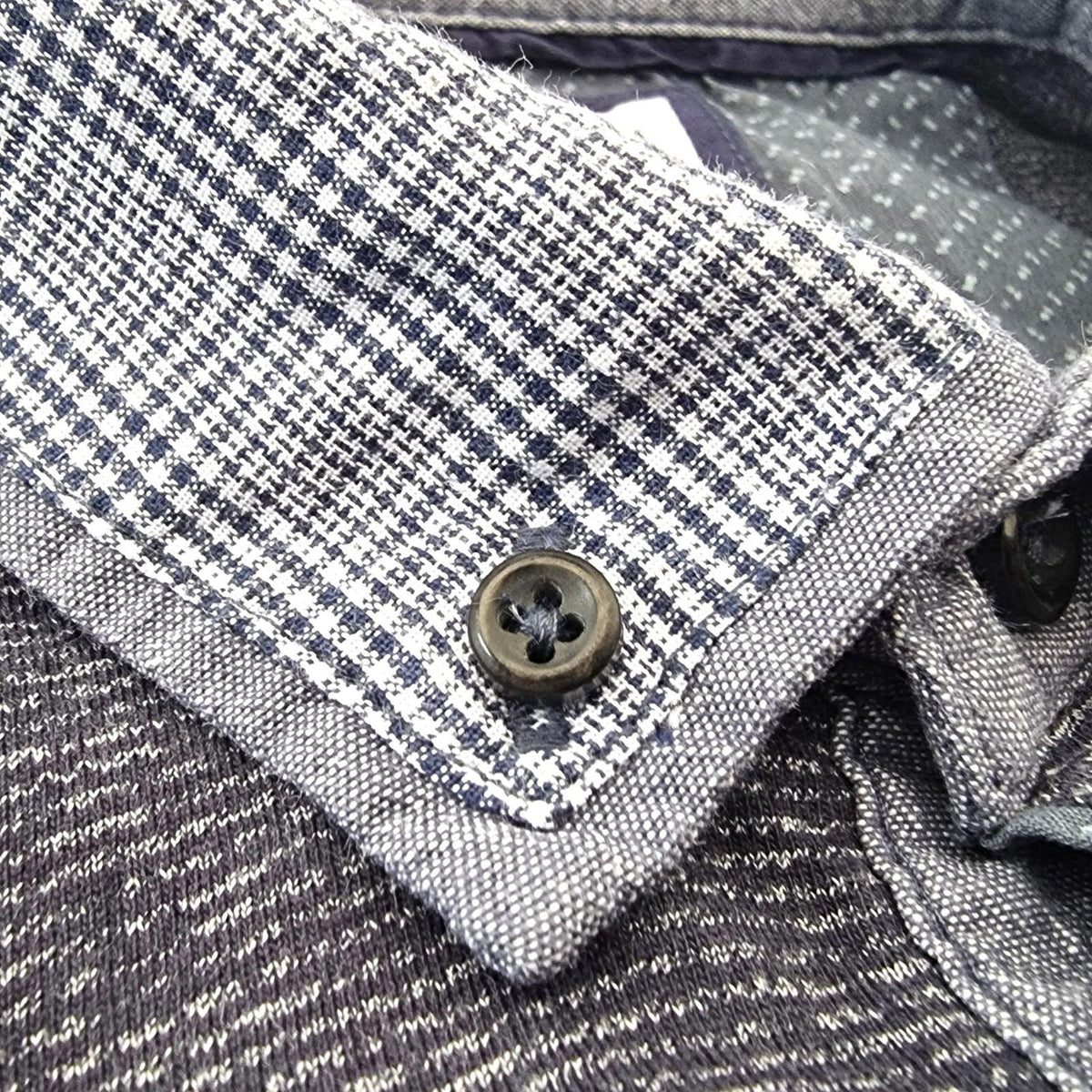 Next Polo Shirt Blue Smart Casual Pocket Men's UK Size Large L