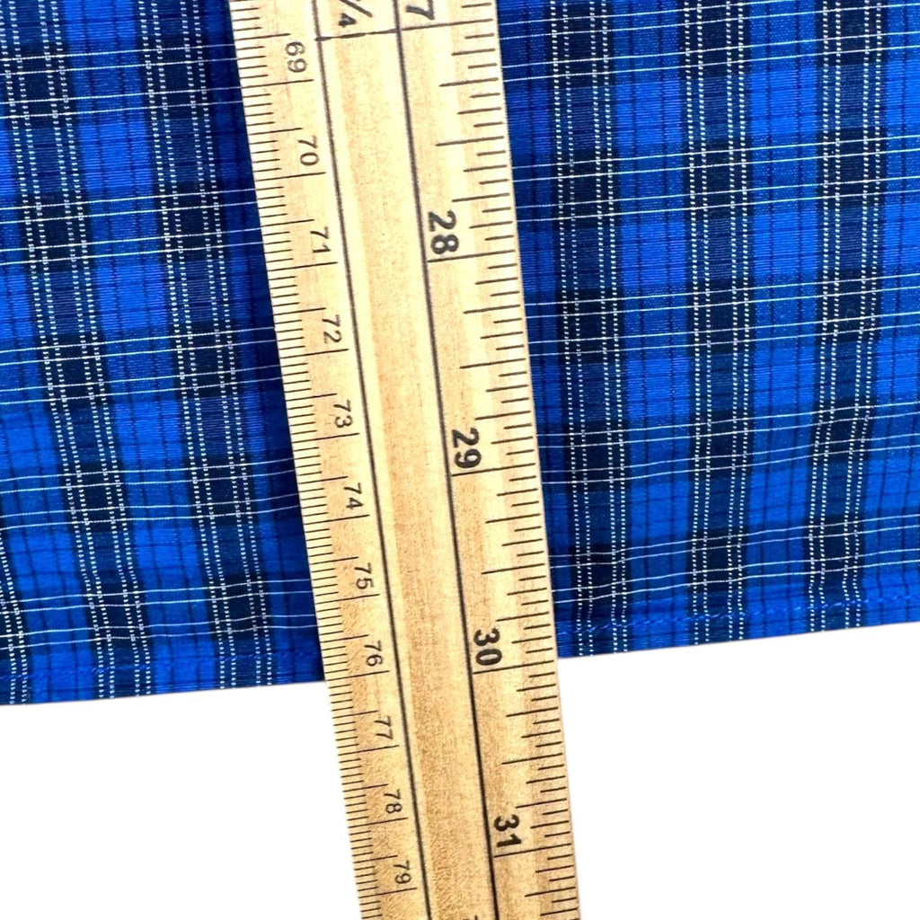 Nautica Shirt Men's UK Size XL Blue Striped Long Sleeve Pockets Button Collar