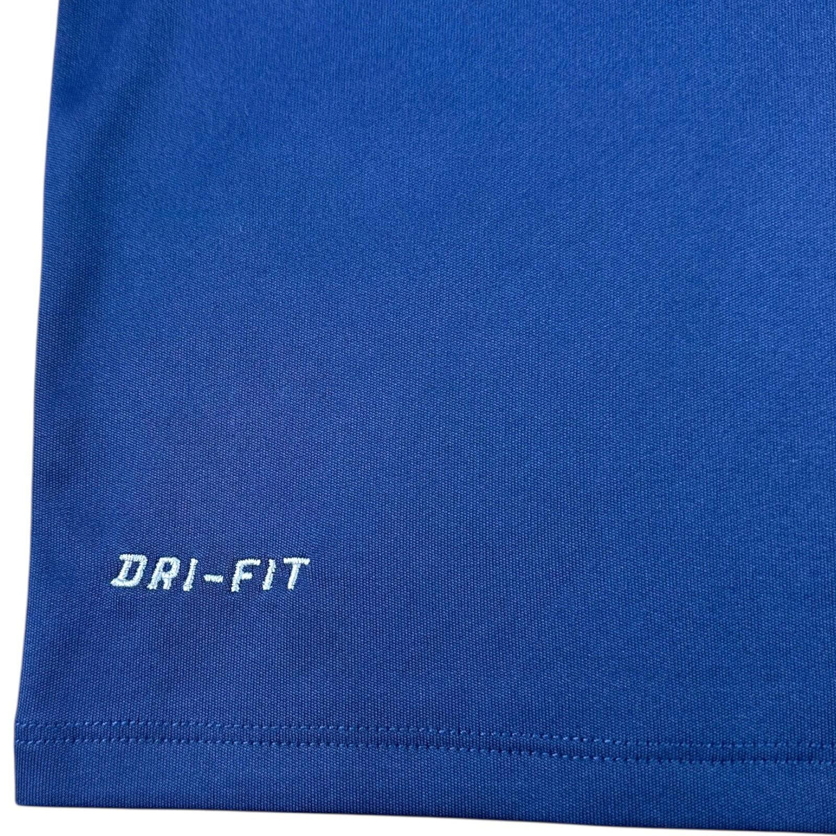 Nike Dri-Fit T' Shirt Men's UK Size S Blue Breathable Excercise Football Running