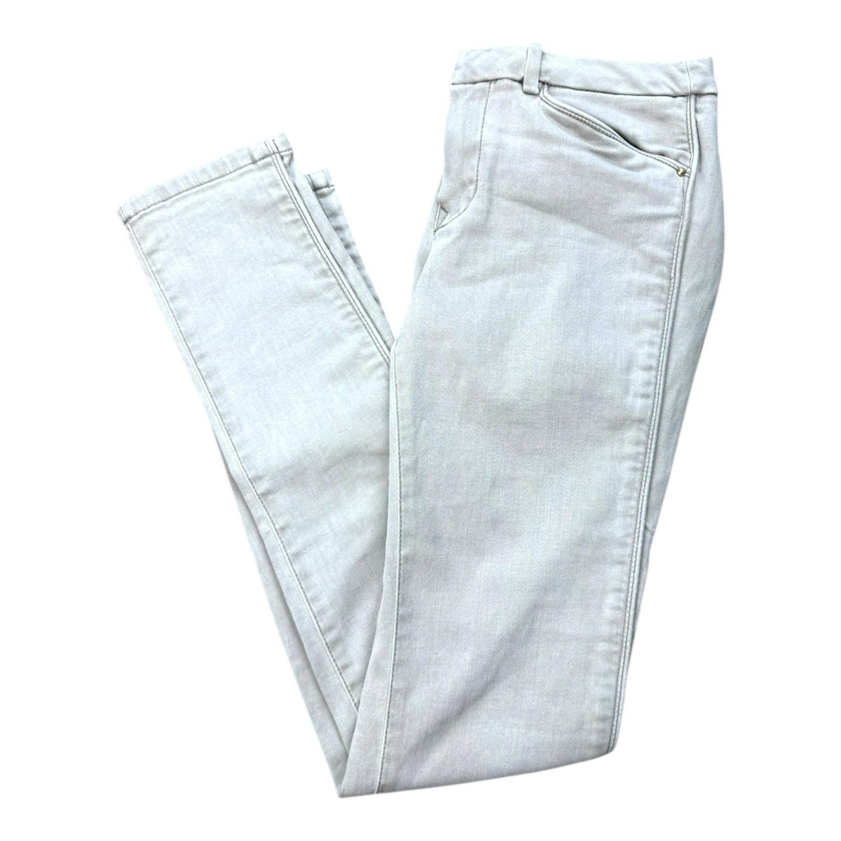 Skinny Jeans Women's UK Size S 26W 28L Beige Denim 5 Pocket Summer