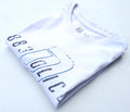 883 Police T Shirt Men's UK Size S White 100% Cotton Easy Care Graphic Print
