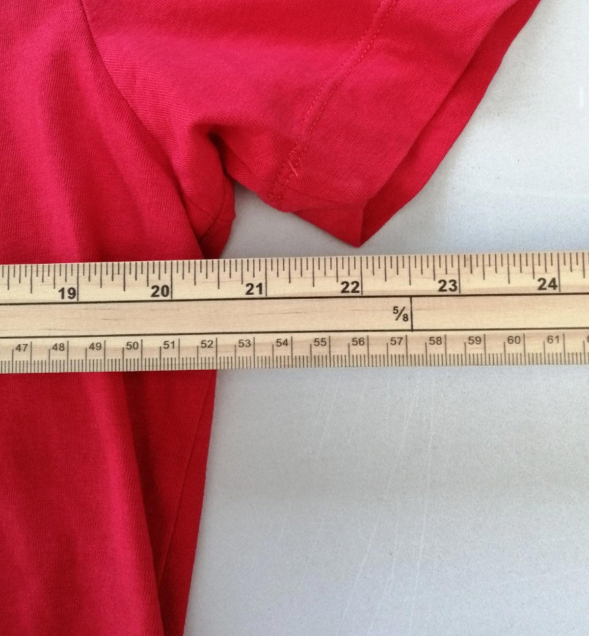 Slazenger T-Shirt Men's UK Size L Red Short Sleeve 100% Cotton Summer