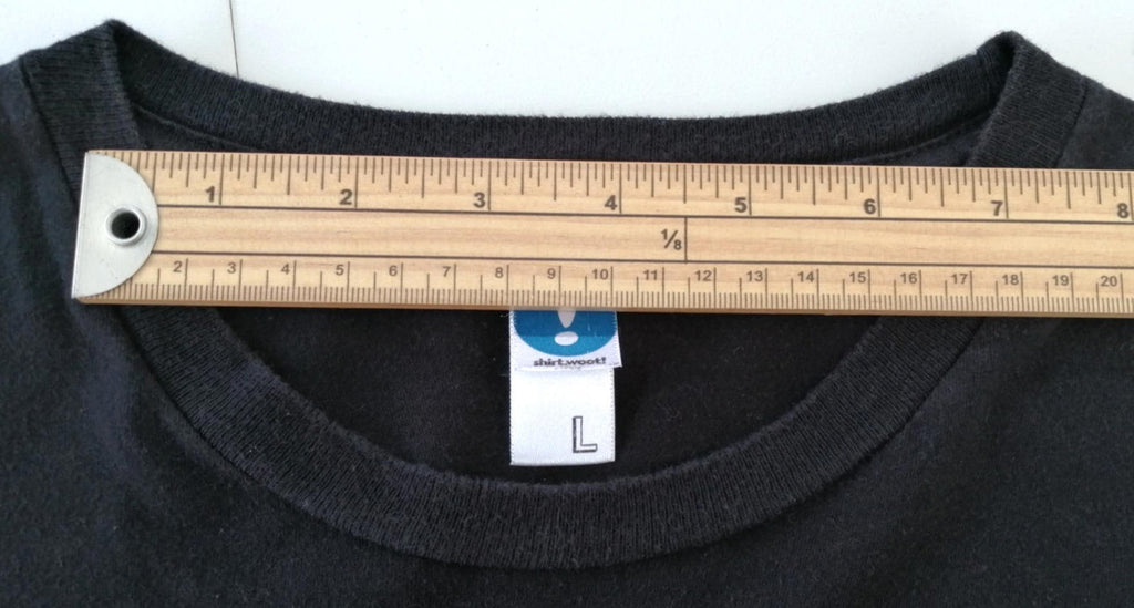 shirt.woot! Black Super Mario Graphic Print T-Shirt Men's UK Size L Black Crew Neck 100% Cotton