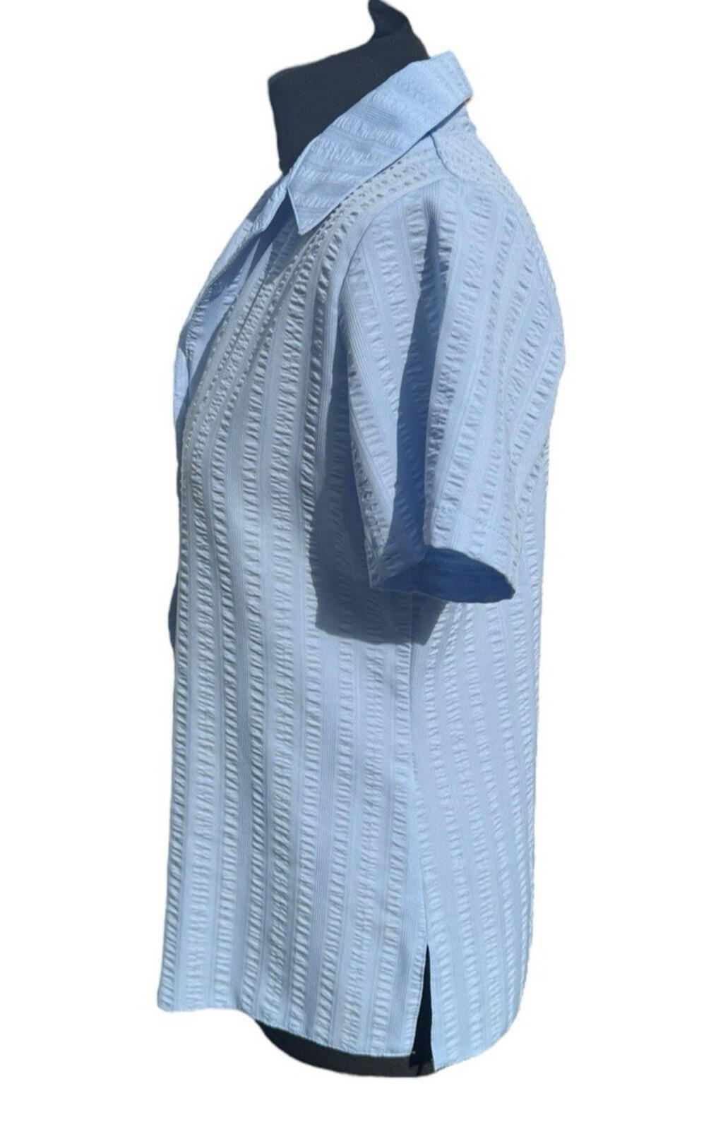 Emma Collection White Blue Shirt Bundle Collared Stripe Women’s UK Size 12