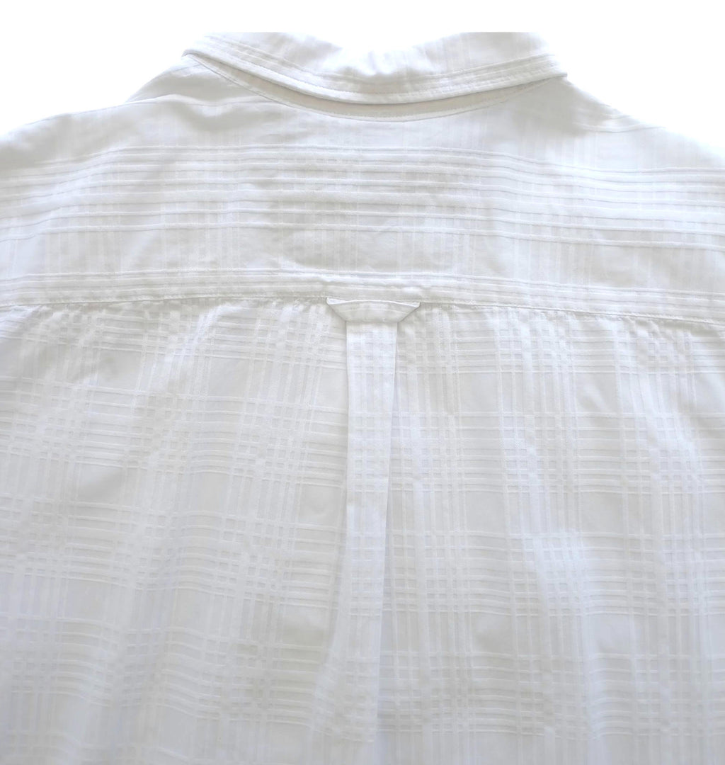 Maine New England Shirt Short Sleeve White 100% Cotton Pocket Men's UK Size XL
