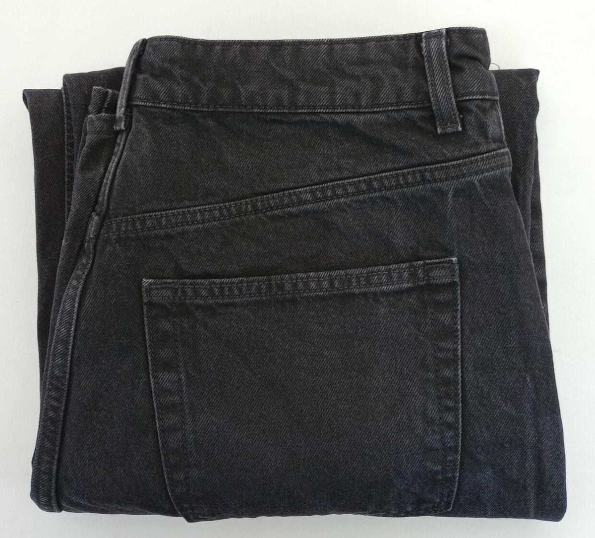 TopShop Black Topshop Jeans Men's UK Size 34" Waist 32" Leg Black 100% Cotton 5 Pocket Design
