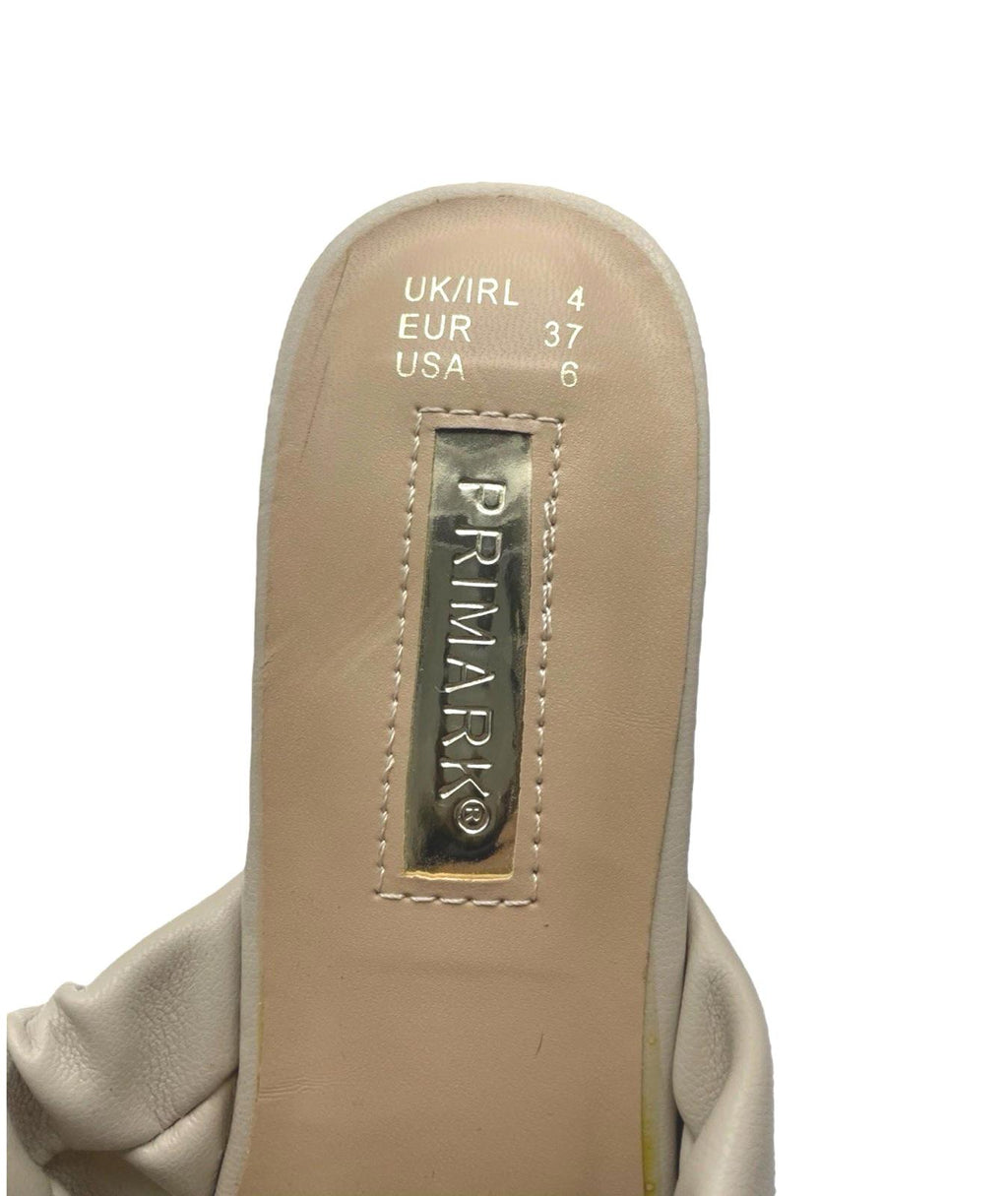 Primark Block Heel Sandal Shoes Cross Strap Women's UK Size 4