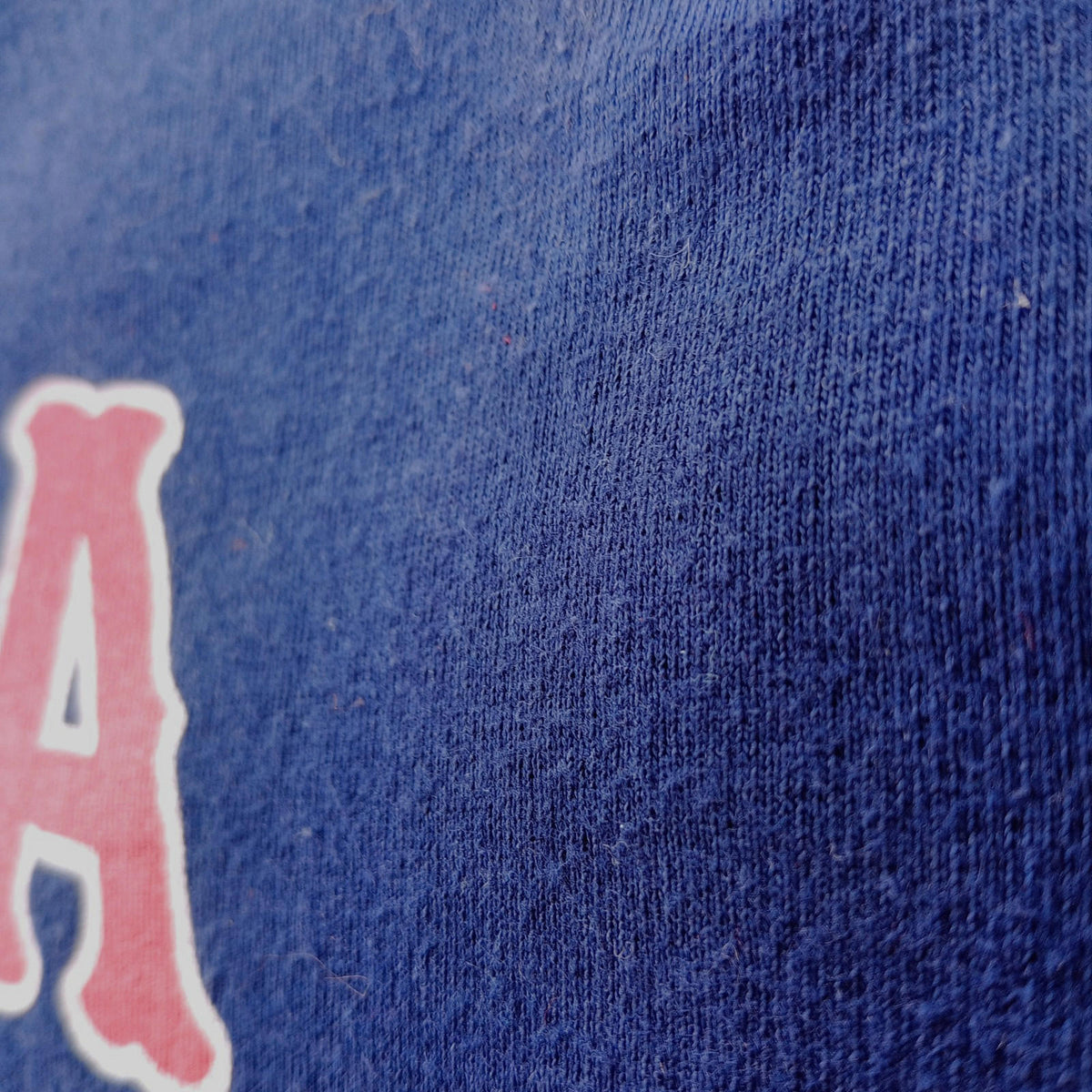 Gildan Blue St. Rita Baseball Graphic Print T-Shirt Men's UK Size XL Blue Crew Neck