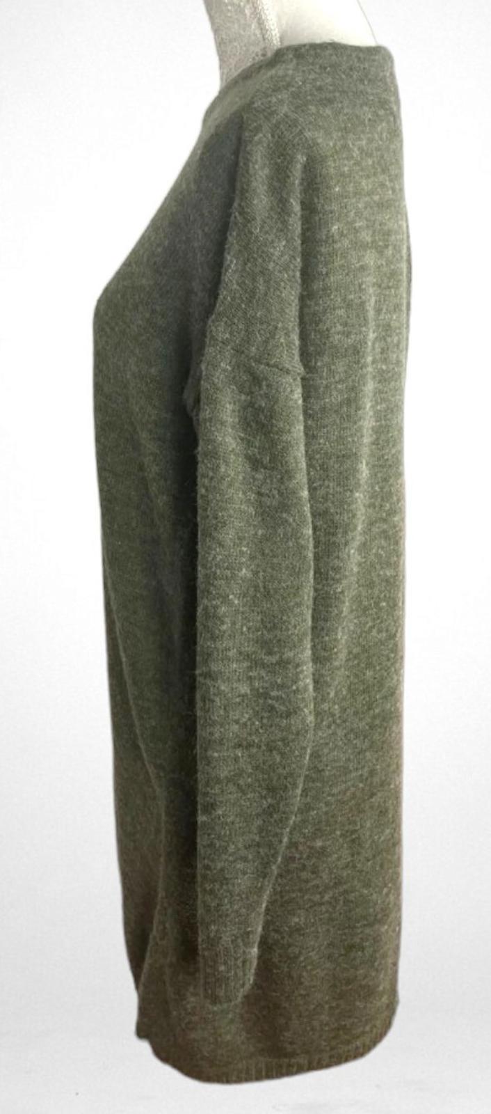 VILA Khaki Vila Jumper Dress Green Over Sized Summer Women's UK Size M