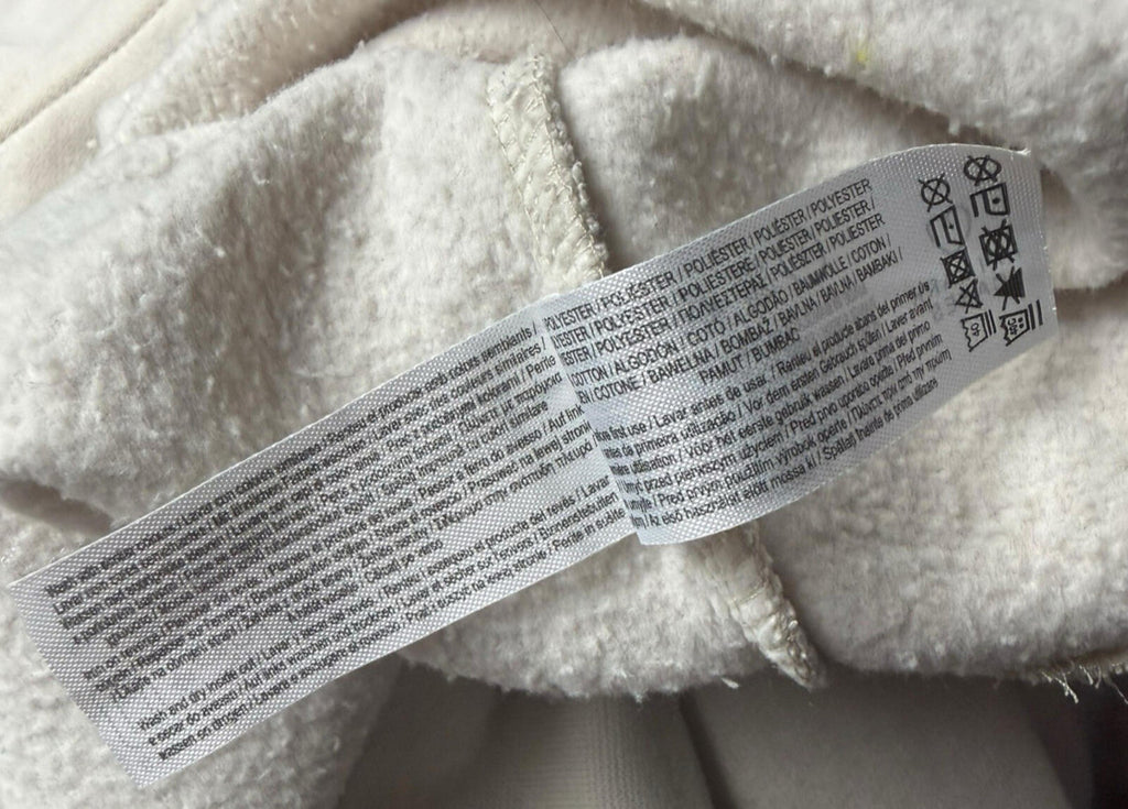 Primark Hoodie Women's UK Size M Fleece Lined Long Sleeve Jersey Beige