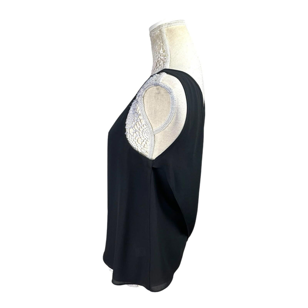 River Island Black Lightweight Vest Top Women's UK Size 12