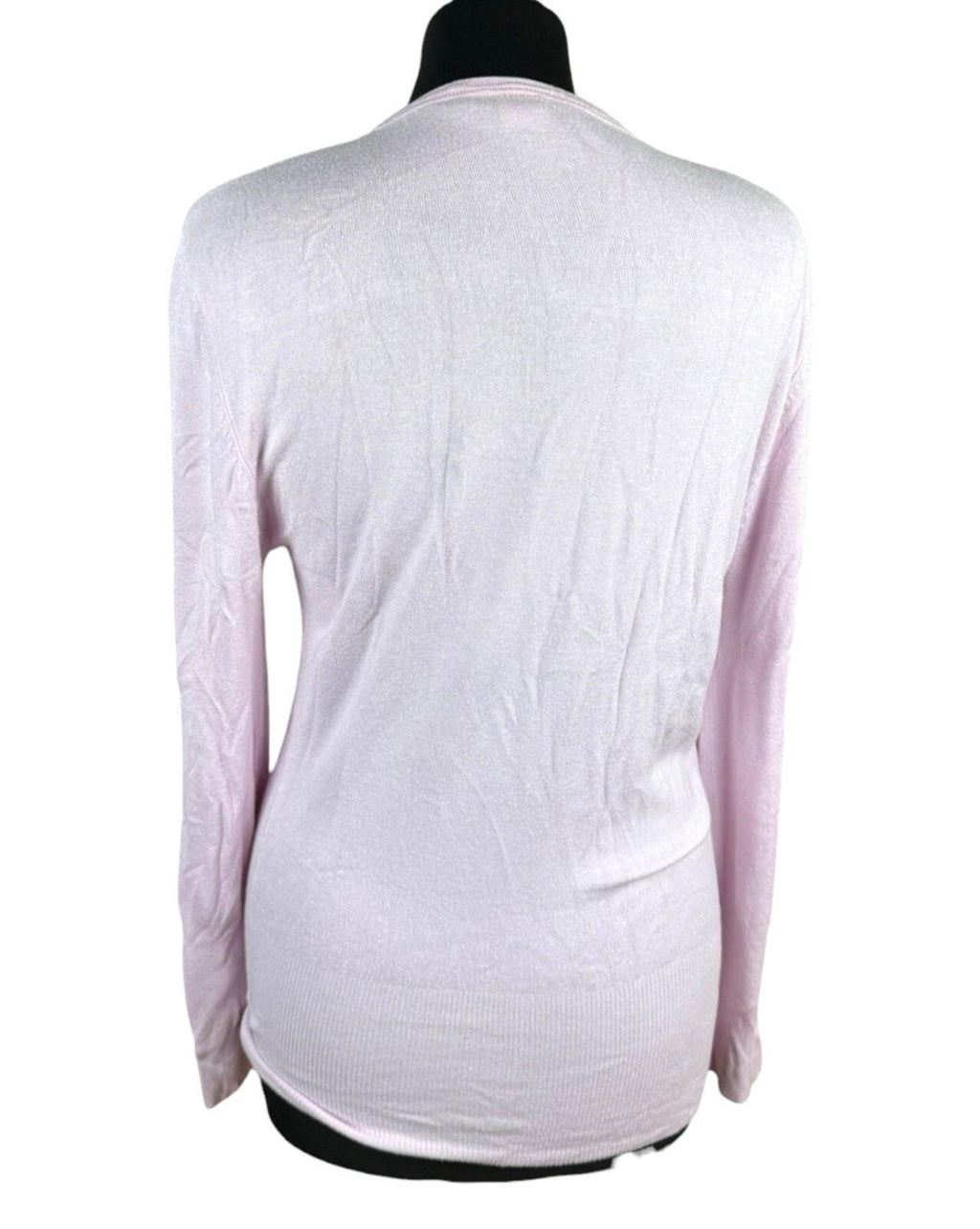 New Look Thin Cardigan Women's UK Size 8 Button Up Long Sleeve Pink