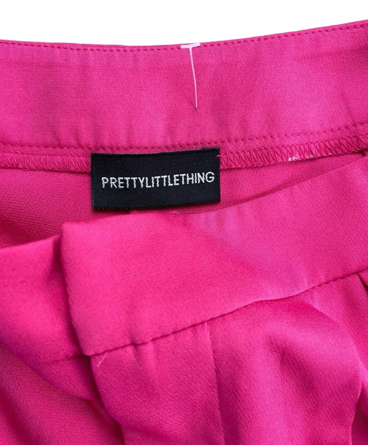 Pretty Little Thing Pink Co-Ord Set Pants & Cropped Blazer Women's UK Size 8