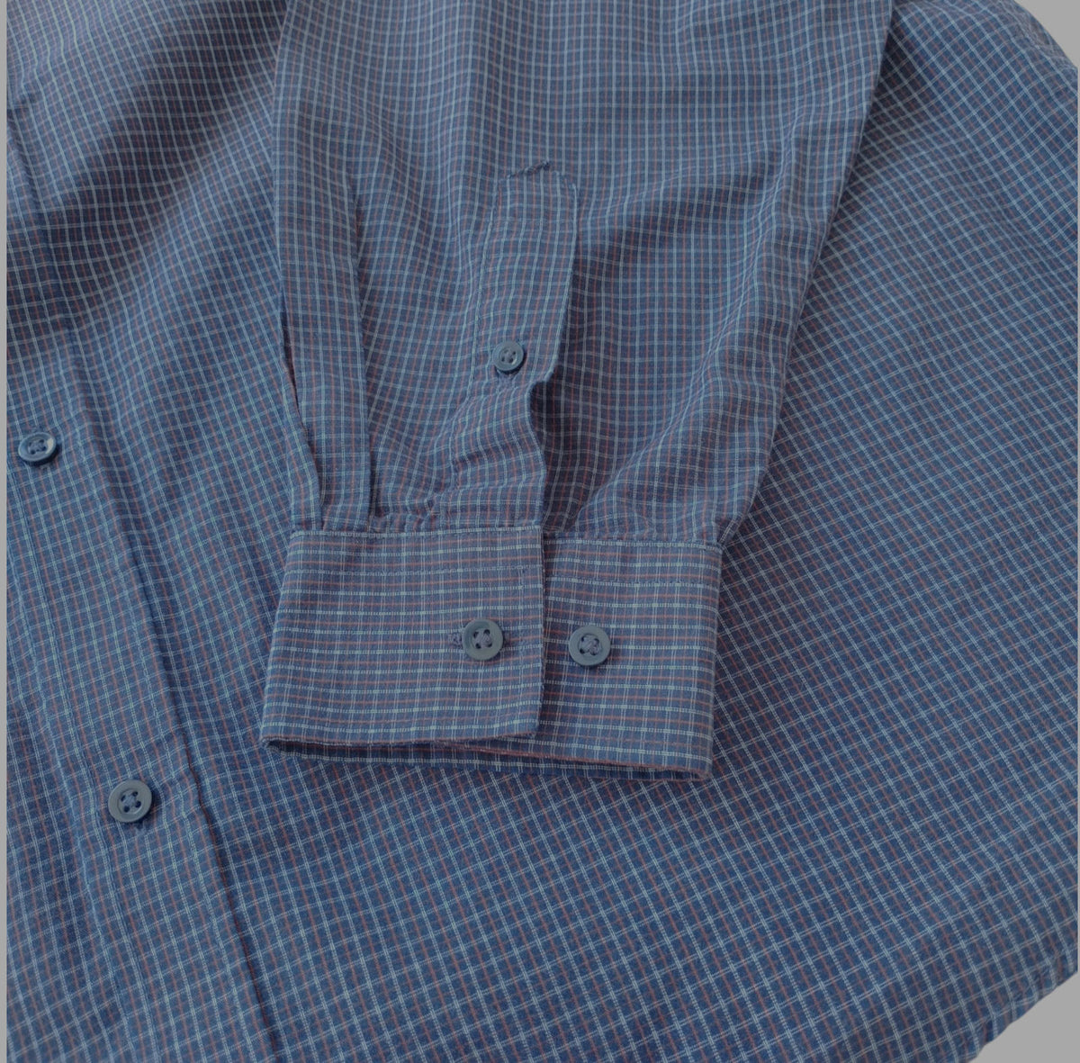 George Shirt Men's UK Size 3XL Long Sleeve Black Check Cotton Blend
