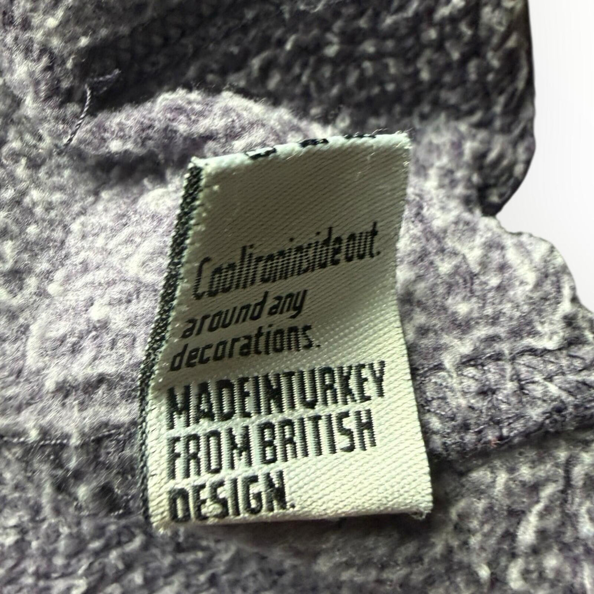 Super Dry Hoodie Women's UK Size S Logo Print Fleece Lined Jersey Purple