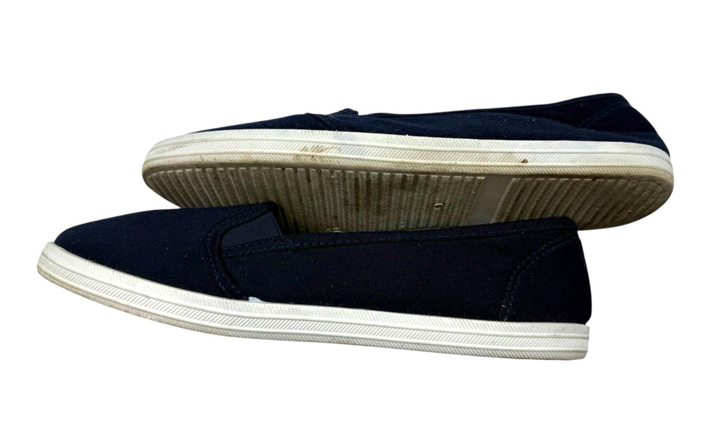 Platino Navy Blue Flat Slip On Shoes Memory Foam Sole Women's UK Size 5