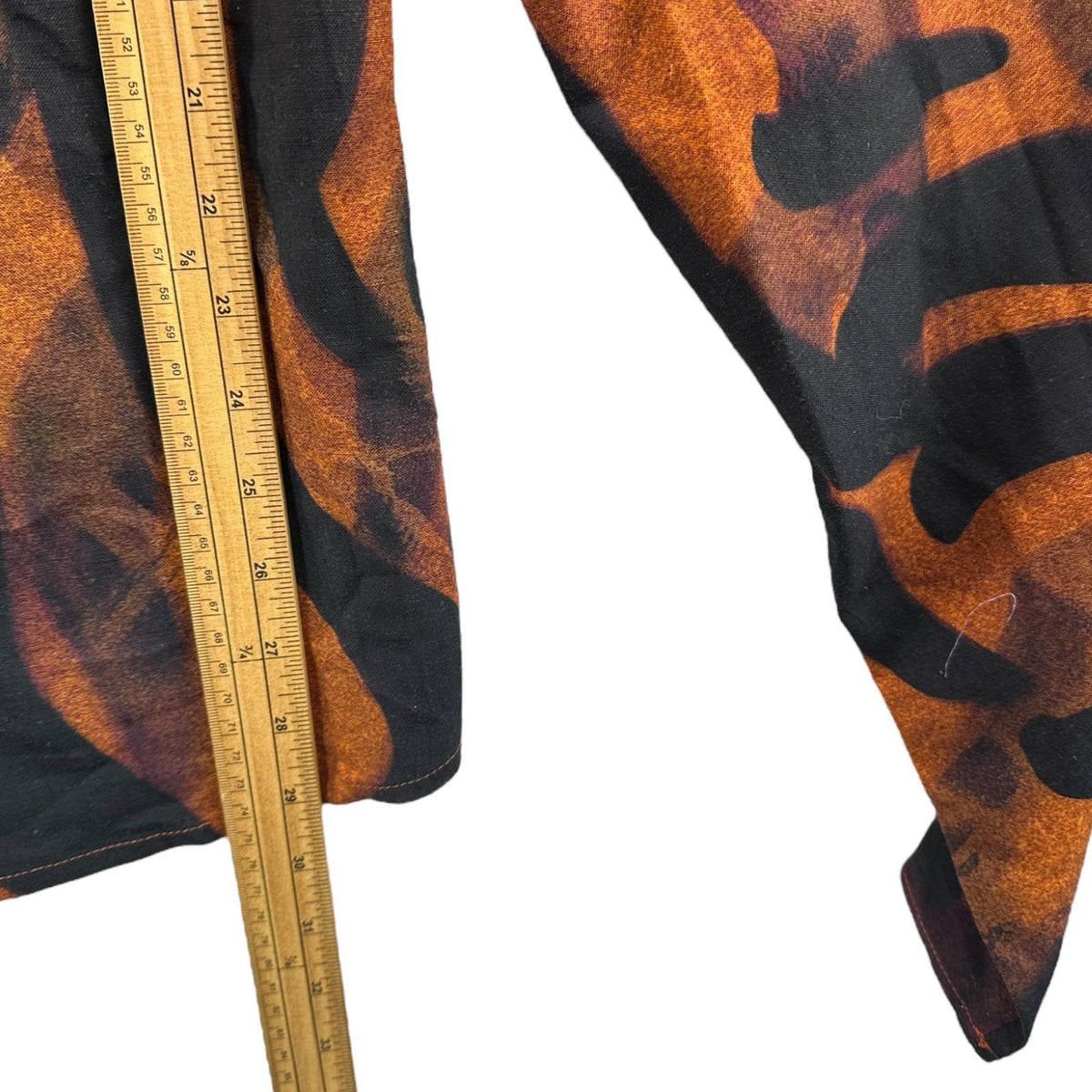 Windeson Open Jacket Orange & Black Lightweight Flared Sleeve Women's UK Size 16