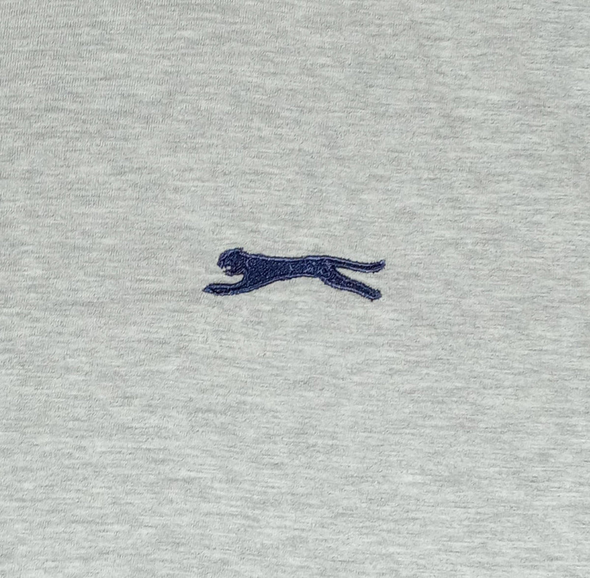 Slazenger T-Shirt Men's UK Size L Grey Short Sleeve Crew Neck Contrasting Trim