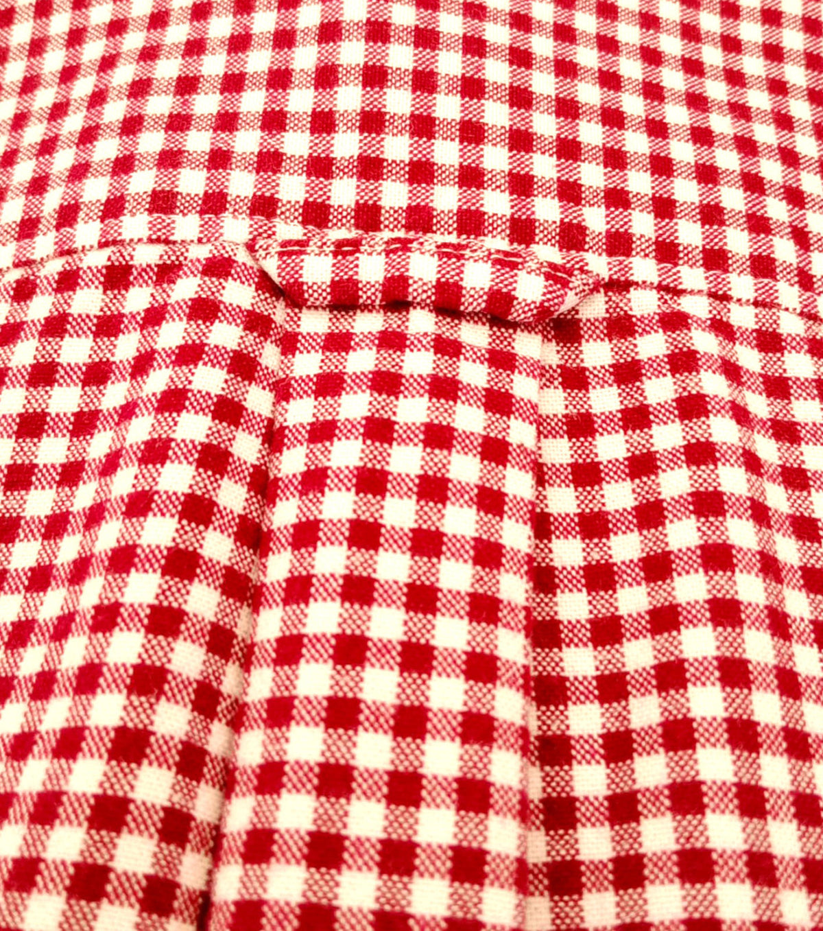 Burton Red Check Long Sleeved Shirt 100% Cotton Men's UK Size XL