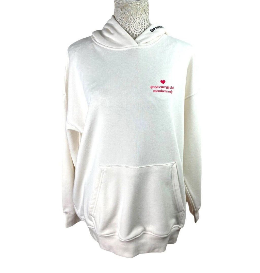The Couture Club Off White Oversized Hoodie Women’s UK Size XXS