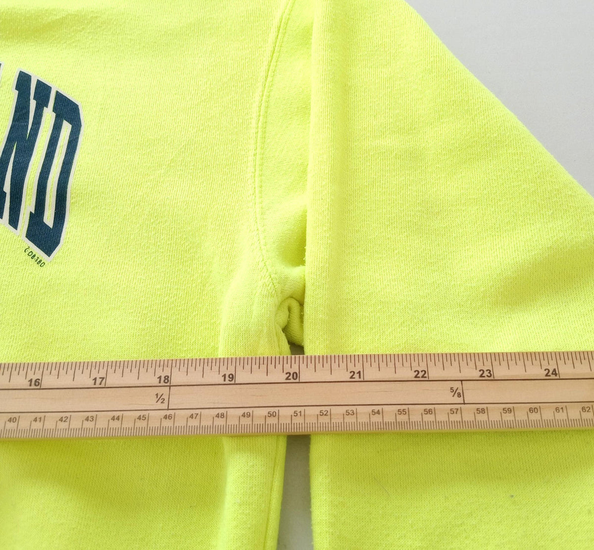 Exist Miami Yellow St George Island Hoodie Men's UK Size S Yellow Jersey Hooded Pockets Zip Front