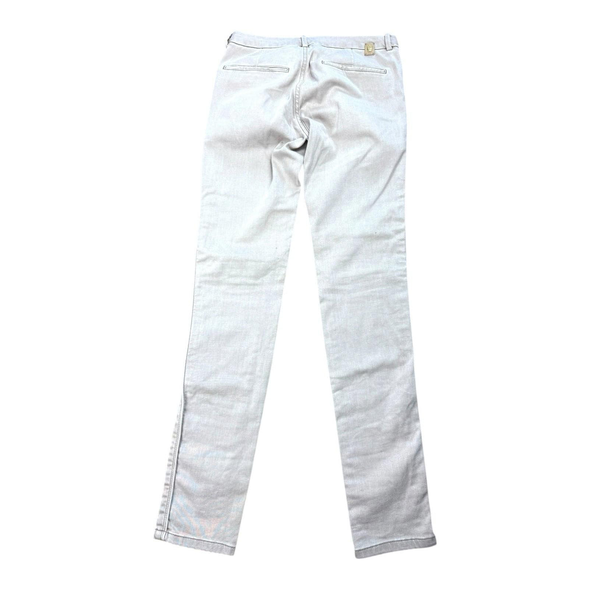 Skinny Jeans Women's UK Size S 26W 28L Beige Denim 5 Pocket Summer