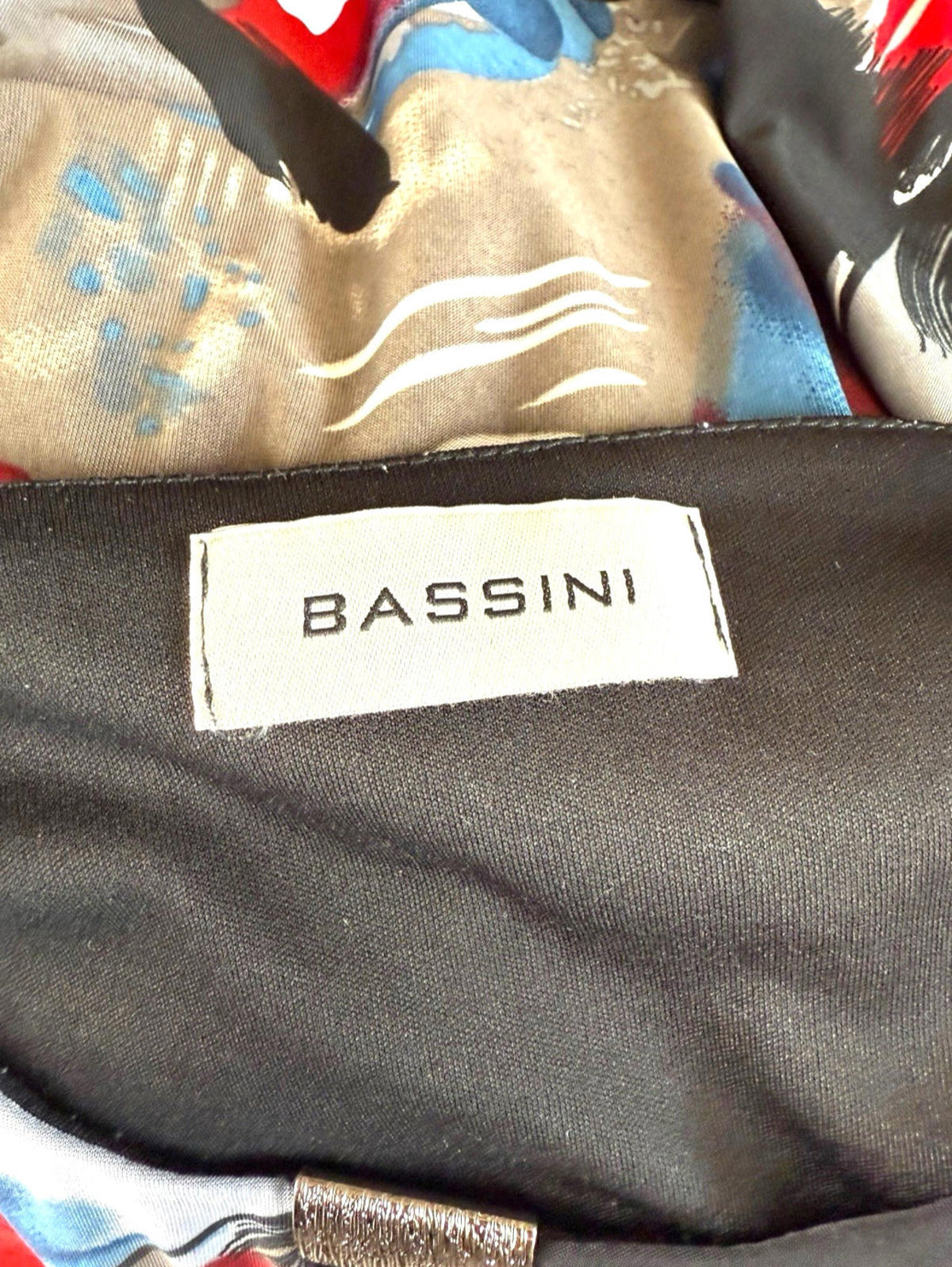 Bassini Multicolour Top Layered  Blouse 3/4 Sleeve Women's UK Size 12
