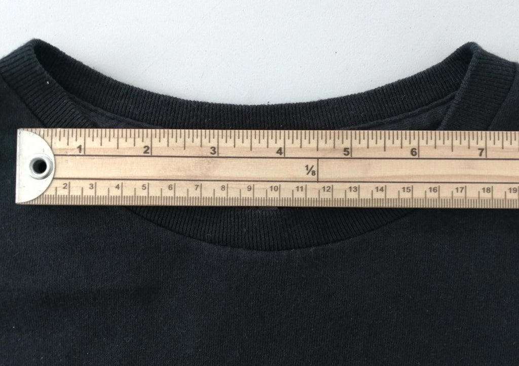 Gildan Black College Education Graphic Print T-Shirt Men's Size S Black Crew Neck 100% Cotton