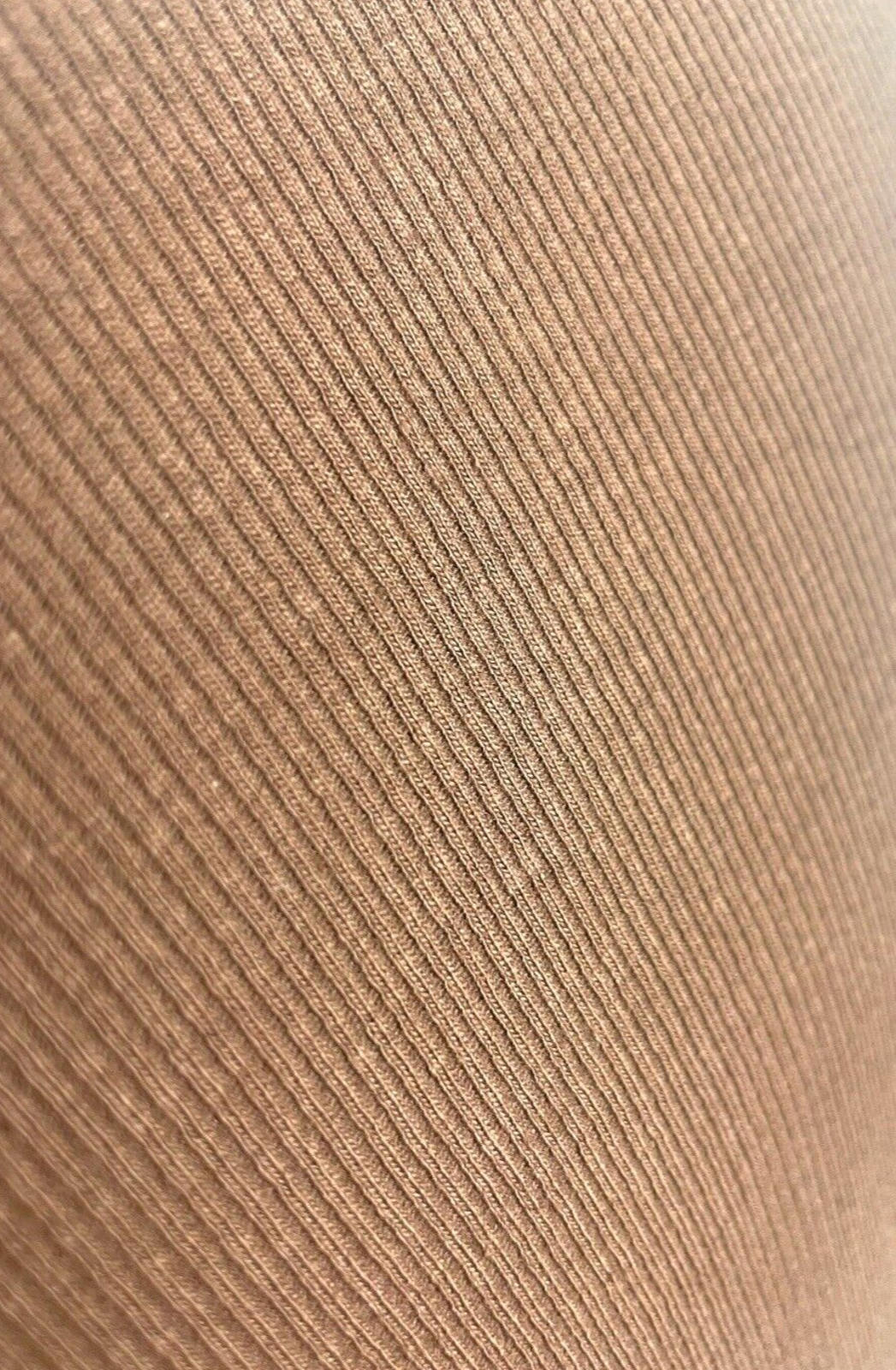 ZARA Brown Zara Crop Top Ribbed Collared Women's UK Size XS
