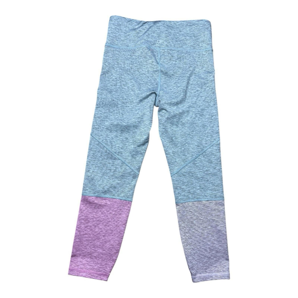 Gap Fit Grey & Pink Activewear Leggings Cropped Women’s UK Size S