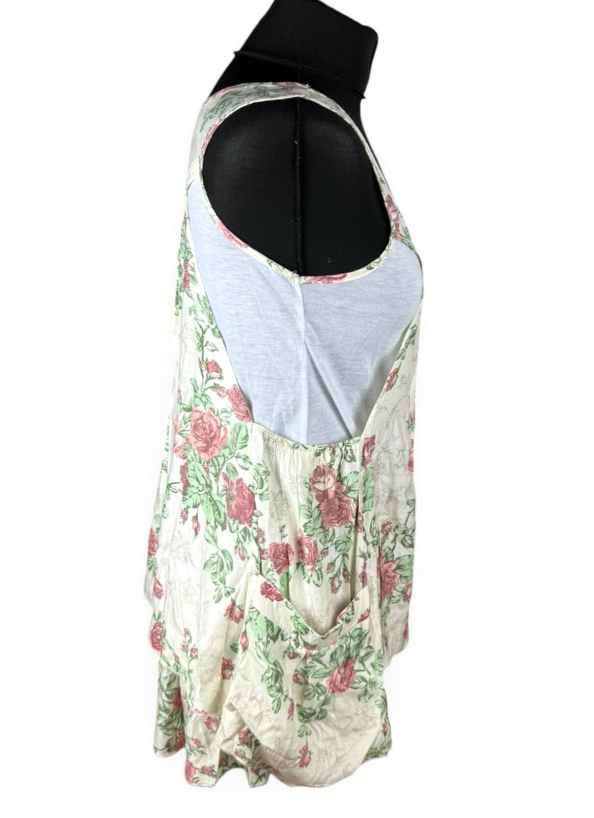 Apricot Pinafore Dress