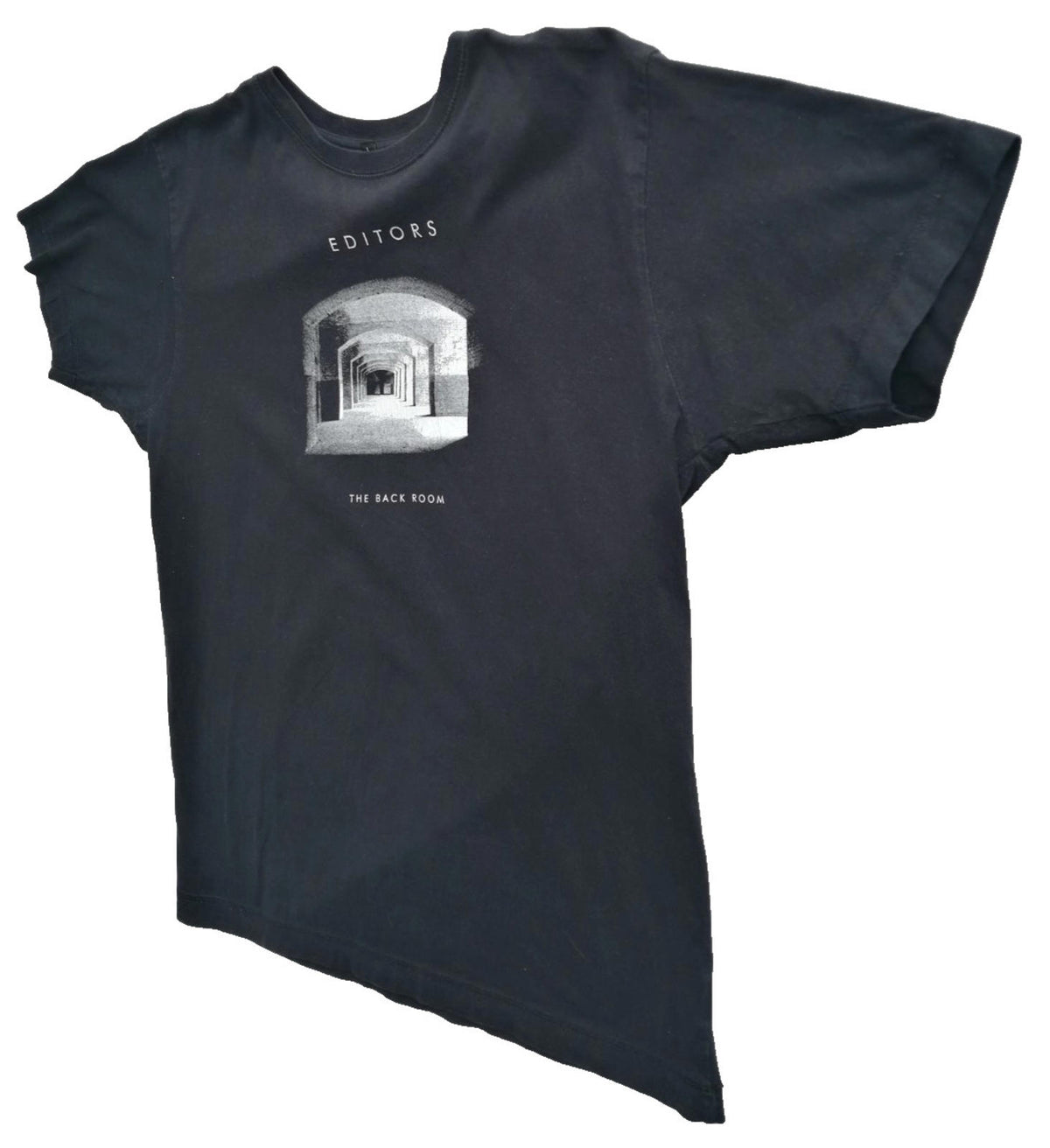 Continental Black Back Room Liminal Graphic Print T-Shirt Men's Size L Black Crew Neck 100% Cotton