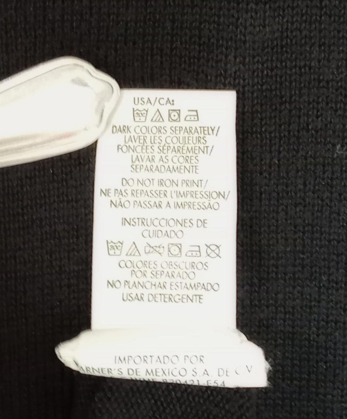Calvin Klein Knit Jumper Men's UK Size L Black Long Sleeve 100% Cotton Crew Neck