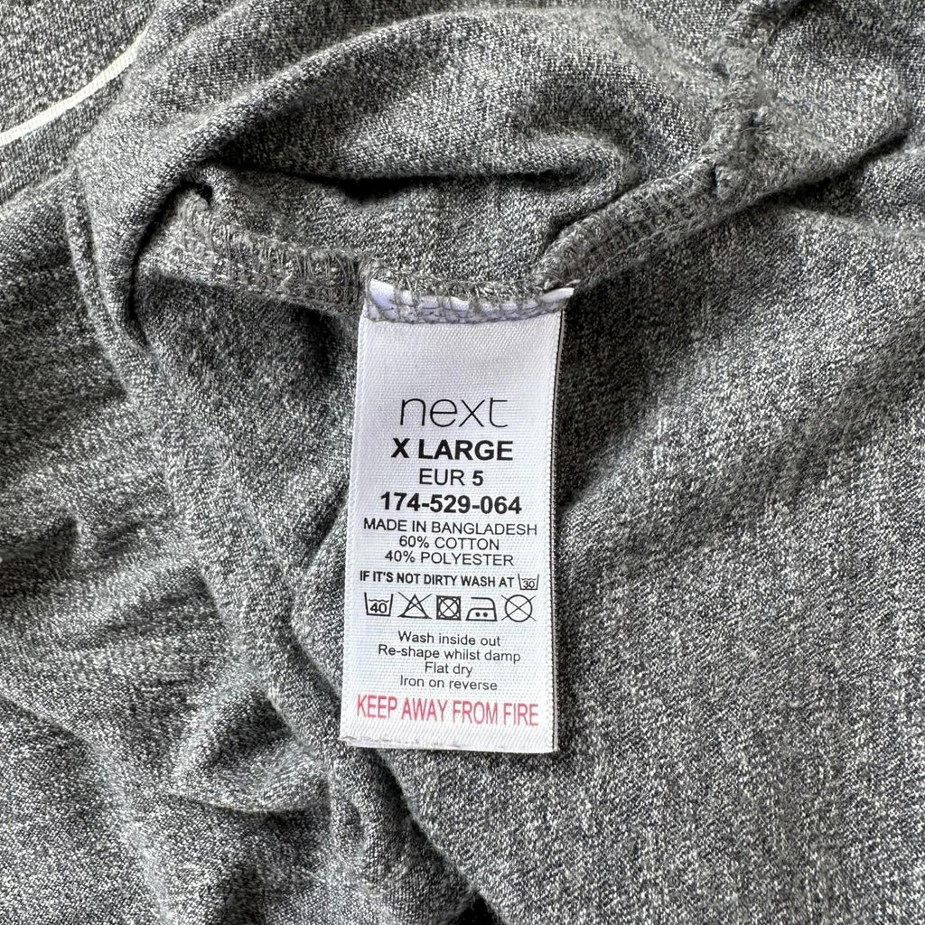 Next T Shirt Grey San Diego Graphic Print Crew Neck Men's UK Size XL